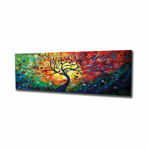 Nástěnný obraz na plátně Tree, 80 x 30 cm