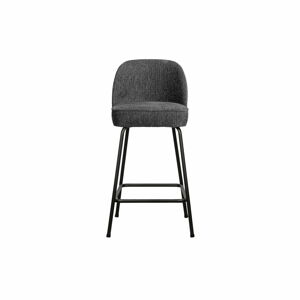 Světle modrá sametová barová židle 89 cm Vogue – BePureHome