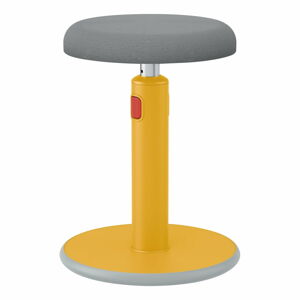 Žlutá ergonomická balanční židle Leitz Cosy Ergo