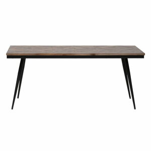 Jídelní stůl z týkového dřeva BePureHome Rhombic, 180 x 90 cm