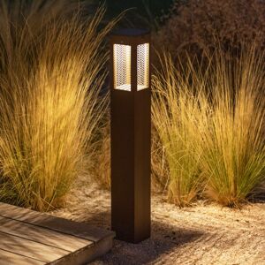 Les Jardins LED solární světlo Tradition senzor korten 90cm