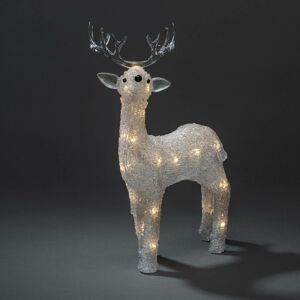 Konstsmide Christmas LED světelná figurka soba venkovní IP44 čirá 2500K