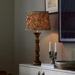 PR Home PR Home Lodge stolní lampa dřevo/textil květiny