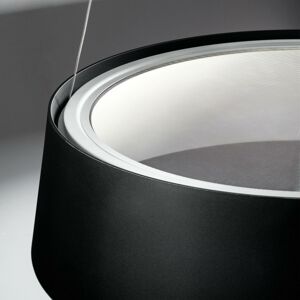 Stilnovo Stilnovo Oxygen LED závěsné světlo, černá, Ø 56 cm