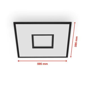 Telefunken LED panel Centerback CCT RGB 60x60cm černá