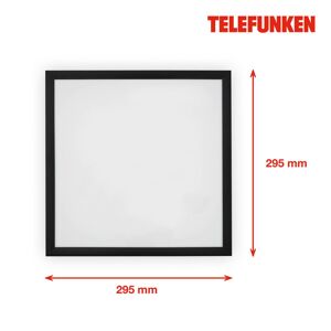 Telefunken LED panel Magic Fully černá CCT RGB 30x30cm