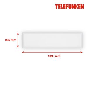 Telefunken LED panel Magic Framelight bílá CCT RGB 29x103cm