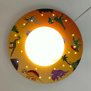 Niermann Standby Stropní světlo Dinosauři s LED hvězdnou oblohou