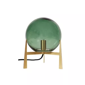 PR Home PR Home Milla stolní lampa výška 28cm zlatá/zelená