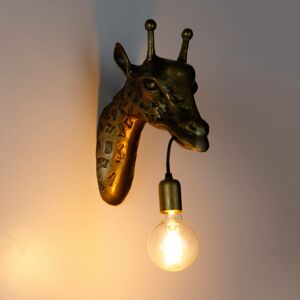 Lindby Lindby Nirvathia nástěnné světlo žirafa kov
