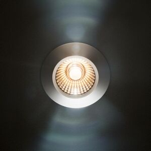 Sigor LED bodový podhled Diled, Ø 6,7 cm, 3 000 K, ocel