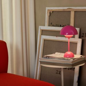 &Tradition &Tradition LED dobíjecí stolní lampa Flowerpot VP9, růžová