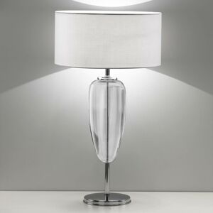 Ailati Stolní lampa Show Ogiva 82 cm čirý skleněný prvek