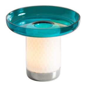 Artemide Artemide Bontà LED stolní lampa, tyrkysová miska