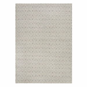 Šedo-béžový vlněný koberec Flair Rugs Dream, 80 x 150 cm