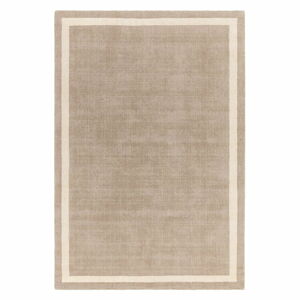 Béžový ručně tkaný vlněný koberec 68x240 cm Albi – Asiatic Carpets