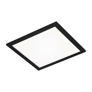 Briloner LED panel Simple, černý, ultra plochý, 30x30cm