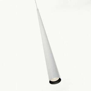 B.lux Štíhlé LED závěsné světlo Micro S50, bílá