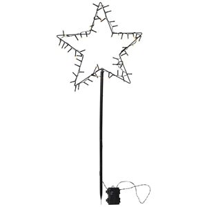 STAR TRADING Spiky LED dekorativní hvězda pro exteriér, baterie