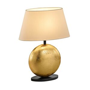 BANKAMP BANKAMP Mali stolní lampa, krémová/zlatá, 41cm