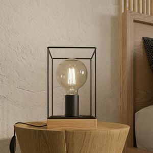 Envostar Envolight Gretter stolní lampa, kov/dubové dřevo