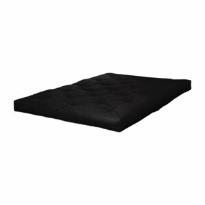 Černá futonová matrace Karup Traditional, 90 x 200 cm