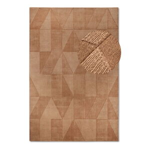 Hnědý ručně tkaný vlněný koberec 190x280 cm Ursule – Villeroy&Boch