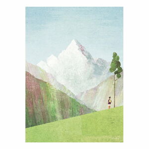 Plakát 30x40 cm Mountains - Travelposter