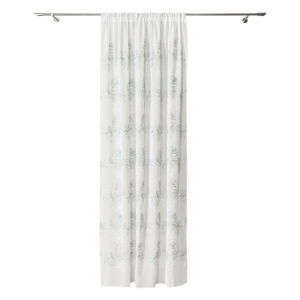 Modro-bílá záclona 140x260 cm Cybele – Mendola Fabrics