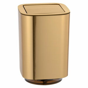 Odpadkový koš do koupelny ve zlaté barvě Wenko Auron