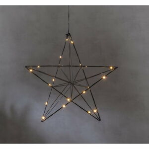 Vánoční závěsná světelná LED dekorace Star Trading Line, výška 36 cm