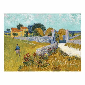Reprodukce obrazu Vincenta van Gogha - Farmhouse in Provence, 40 x 30 cm