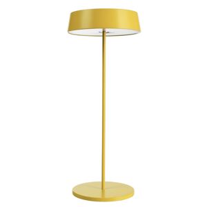 Deko-Light LED stolní lampa Miram s baterií stmívatelná žlutá