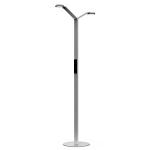 Luctra Luctra Floor Twin Radial LED stojací lampa hliník