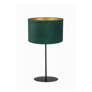Euluna Stolní lampa Golden Roller 50cm tmavě zelená/zlatá