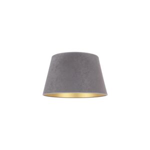 Duolla Stínidlo na lampu Cone výška 18 cm, šedá/zlatá