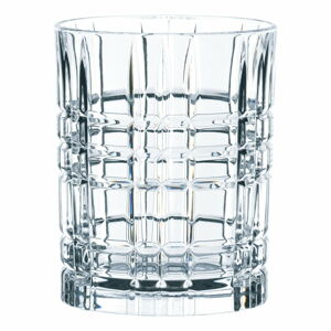 Sada 4 sklenic na whisky z křišťálového skla Nachtmann Square Whiskey Set, 345 ml