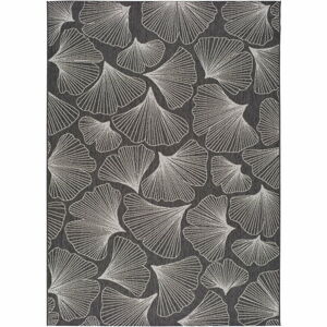 Tmavě šedý venkovní koberec Universal Tokio, 80 x 150 cm