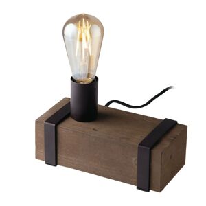 Eco-Light Stolní lampa Texas dřevo, jeden zdroj