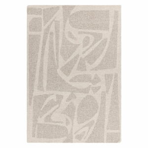 Krémový ručně tkaný vlněný koberec 120x170 cm Loxley – Asiatic Carpets