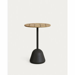 Kulatý barový stůl s deskou z akácie ø 70 cm Saura – Kave Home