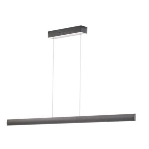 Knapstein LED závěsné světlo Runa, černá, délka 152 cm