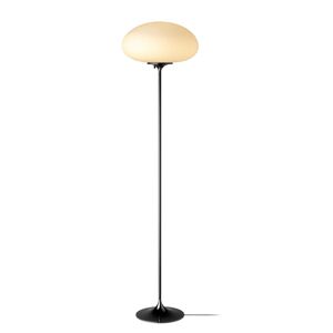 GUBI GUBI Stemlite stojací lampa, černá-chrom, 150 cm