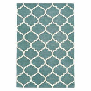 Modrý ručně tkaný vlněný koberec 120x170 cm Albany – Asiatic Carpets