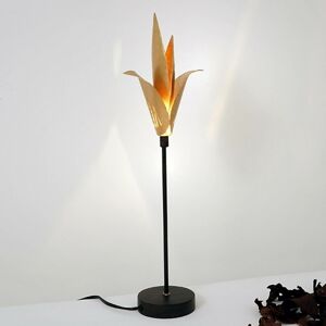 Holländer Stolní lampa Airone se zlatým květem