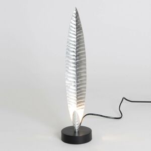 Holländer Stolní lampa Penna stříbrná, výška 38 cm