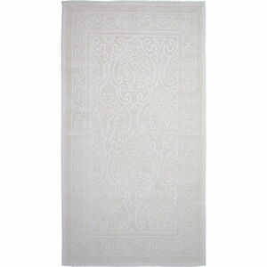 Krémový bavlněný koberec Vitaus Osmanli, 100 x 150 cm