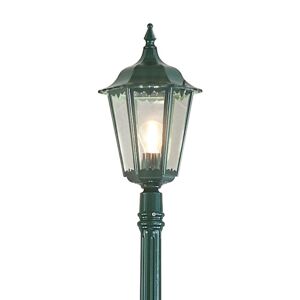 Konstsmide Stožárové svítidlo Firenze, 1 lucerna, zelené