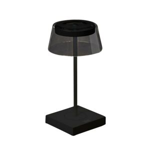 Konstsmide LED stolní lampa Scilla s USB, černá