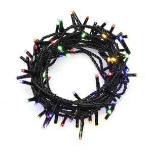 Konstsmide Christmas Pestrý MikroLED světelný řetěz 80 zdrojů 10,5m